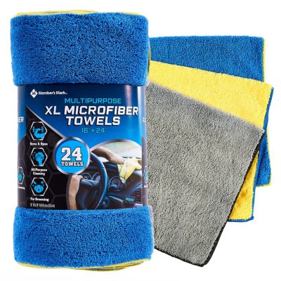 Auto Drive Multi-Purpose Microfiber Towel, Cleaning, 30 Pack