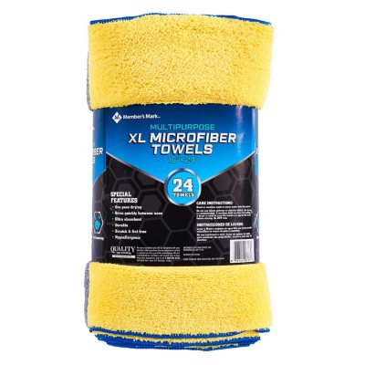 Hometex Microfiber Towels, 96 pack - Sam's Club