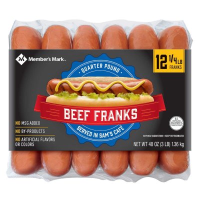 Member's Mark Beef Franks (3 lbs.) - Sam's Club