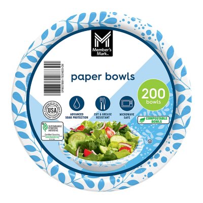 Member s Mark Snack Dip Paper Bowls 12 oz. 200 ct