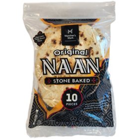 Member's Mark Original Stone Baked Naan 35.2 oz.