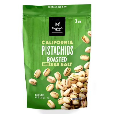 Pistaches : salées de la Californie