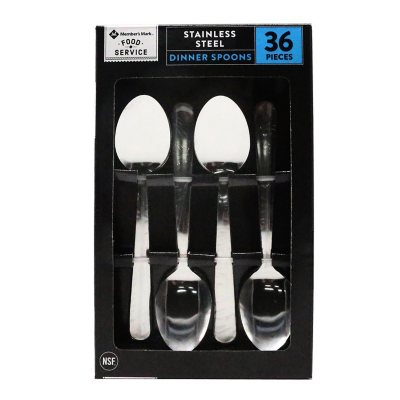 24 Pack Plastic Serving Utensils Set disposable Spoons Forks Tongs