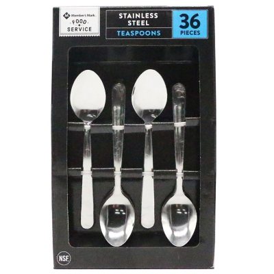 Member's Mark Stainless Steel Teaspoon Set (36 ct.)