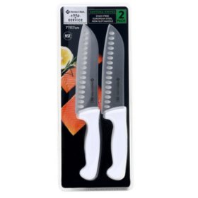  BRODARK Knife Set for Kitchen with Block, 15-Piece Kitchen Knife  Set with Built-in Sharpener, NSF Certified Stainless Steel Knife Block Set,  Shark Series: Home & Kitchen