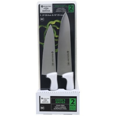 Ninja Foodi NeverDull Premium 12-Piece German Stainless Steel Knife System  with Built-in Sharpener, White - Sam's Club