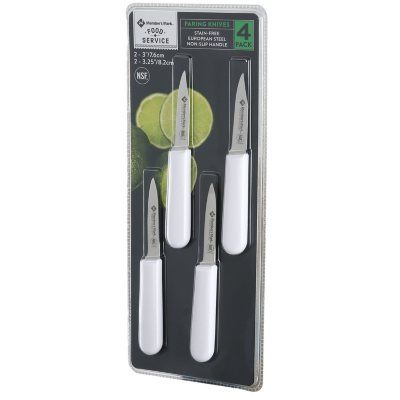 Prepworks Set of 4 Food Safety Paring Knives