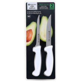 Home Basics Stainless 10-piece Knife Set with Cutting Board - Black - Bed  Bath & Beyond - 10303939