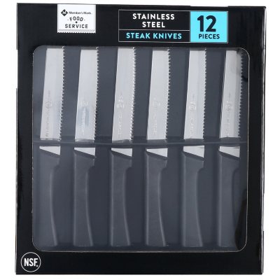 Steak Knives 18/0 Stainless Steel Nevada Elite Steak Knives (Set of 12)