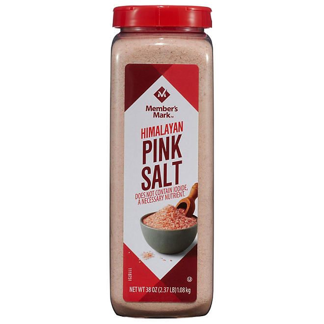 Member's Mark Himalayan Pink Salt 38 oz.
