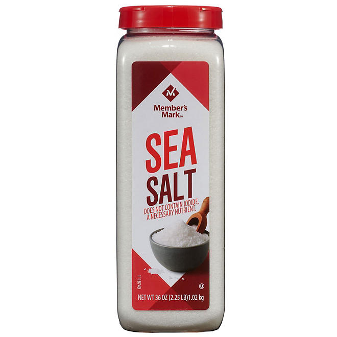 Member's Mark Sea Salt 36 oz.