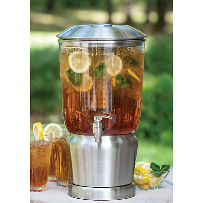3-Gallon Beverage Dispenser with Infuser (Assorted Colors)
