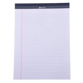 Member's Mark Legal Pad - Perforated White 15-Pack