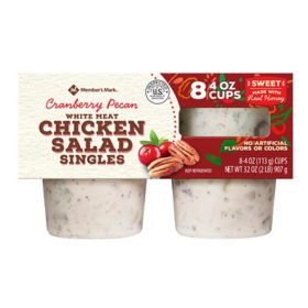 Member's Mark Cranberry Pecan Chicken Salad Singles (8 pk.)