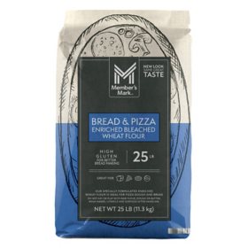 Member's Mark Bread & Pizza Flour, 25 lbs.