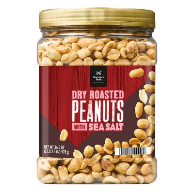 Great Value Honey Roasted Peanuts, 34.5 oz 