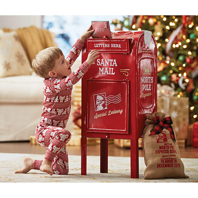Member's Mark 32" Letters to Santa Holiday Mailbox 