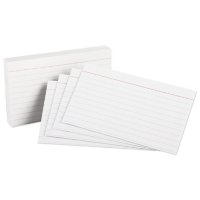 Oxford - Index Cards - Ruled - 3 x 5" - 100 Cards