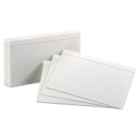 Oxford - Index Cards, Ruled, 5 x 8" - 100 Cards