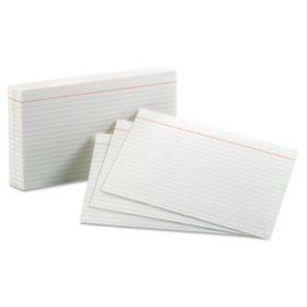 Oxford - Index Cards, Ruled, 5 x 8" - 100 Cards