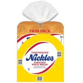 Nickles Toastmaster White Bread  (20 oz., 2 pk.)