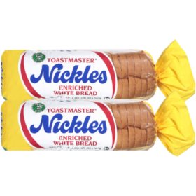 Nickles Toastmaster White Bread  (20 oz., 2 pk.)