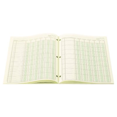 Three Eight-Unit Columns Accounting Pad 50-Sheet Pad 8-1/2 x 11 Sold as 2 Pad