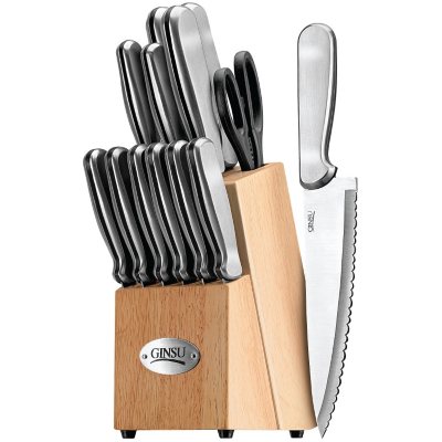 Ginsu 10 Piece Stainless Steel Knife Block Set & Reviews