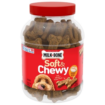 Milk-Bone Soft & Chewy Dog Snacks, Chicken Recipe (37 oz.) - Sam's Club