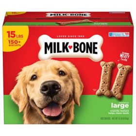 Milk-Bone Original Crunchy Dog Biscuits, Large (15 lbs.)