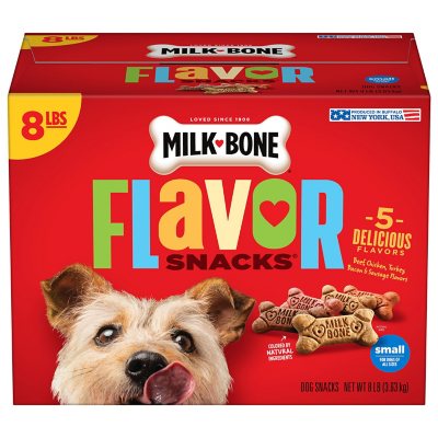 Milk-Bone Flavor Snacks Small Dog Biscuits, Crunchy Variety Pack (8 lbs.) - Sam's  Club