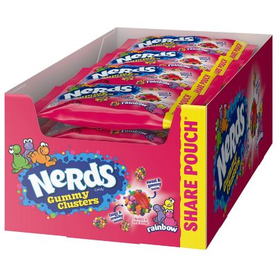 Nerds Gummy Clusters Candy 3 oz., 12 ct. - Sam's Club