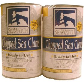 SeaWatch Chopped Sea Clams 51 oz., 2 pk.