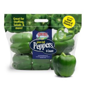 Green Bell Peppers (6 ct.)