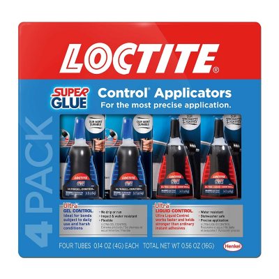 Loctite 2 UltraGel and 2 Ultra Liquid Super Glue 4 pack - Sam's Club