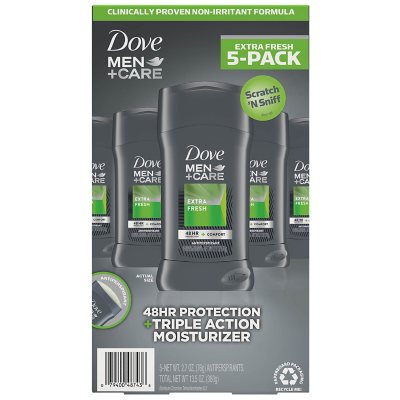 Mitt lens Purper Dove Men+Care Antiperspirant Deodorant Extra Fresh (2.7 oz., 5 pk ) - Sam's  Club