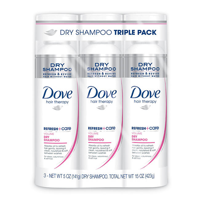 Dove Refresh+Care Dry Shampoo (5 oz., 3 pk.)