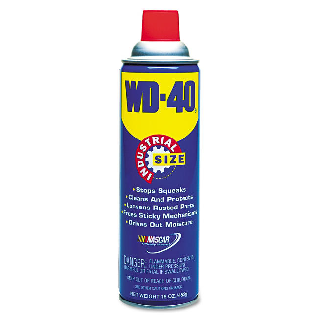 WD-40 Lubricant Spray, 16-oz. Aerosol Can