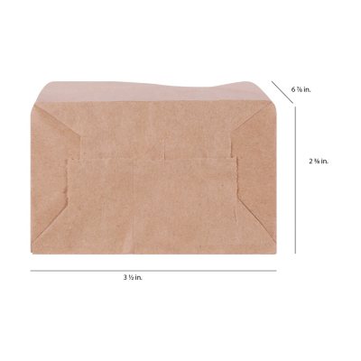 Duro 1/6 Brown Paper Barrel Sack - 500/Bundle