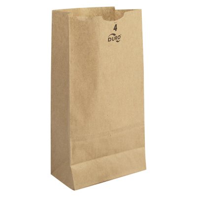 Choice 12 x 9 x 15 3/4 Natural Kraft Paper Customizable Shopping Bag  with Handles - 200/Case