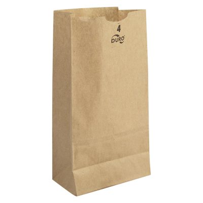 4lb Duro Kraft Bags