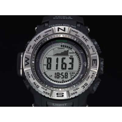 Casio Men's Pro Trek Solar Atomic Triple-Sensor Watch - Sam's Club