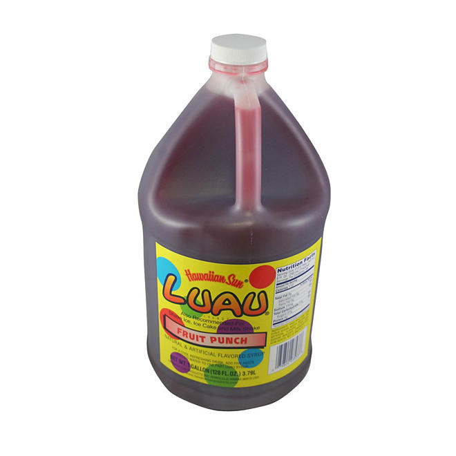 Luau Brand Fruit Punch Syrup (1gal)
