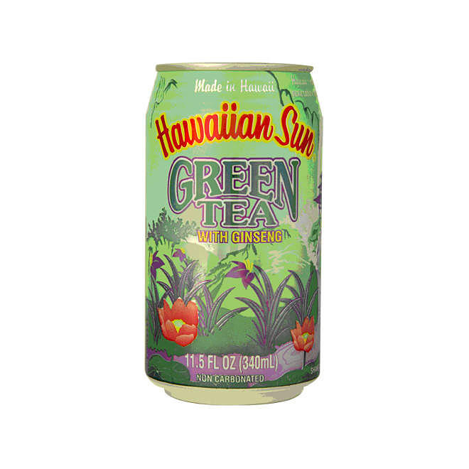 Hawaiian Sun Green Tea with Ginseng (11.5 oz., 24 pk.)