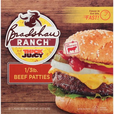 Bubba Burger Original Bubba Burgers (1/3-lb. patties, 12 ct.) - Sam's Club