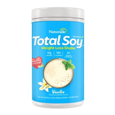 Naturade Total Soy Weight Loss Shake, Vanilla (30 servings) Sam's Club