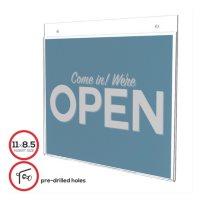 Deflect-O Classic Image Wall Mount Sign Holder
