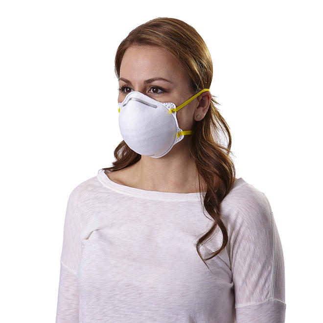 Medline N95 Cone-Style Particulate Respirator Mask, Case of 24