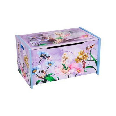 Disney Tinker Bell Fairies Wooden Toy Box Sam s Club