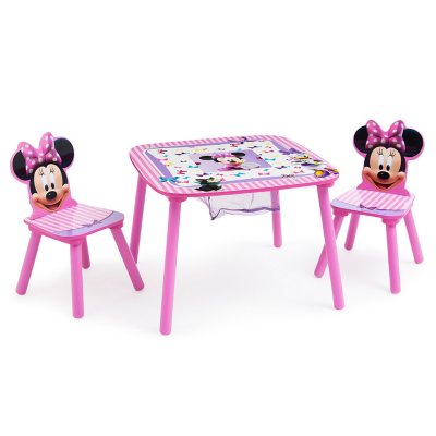 Activity Table Set With 1 Chair Ship for sale online Minnie Mouse Blossoms & Bows Jr 